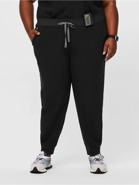 Figs Zamora Jogger Scrub Pants in Black 5XL/P